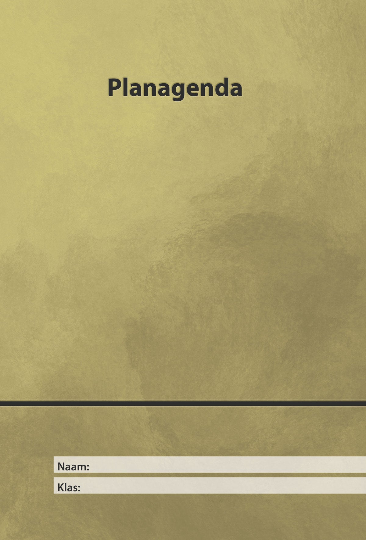planagenda A4 niet-gedateerd (1) (per 5 exemplaren)