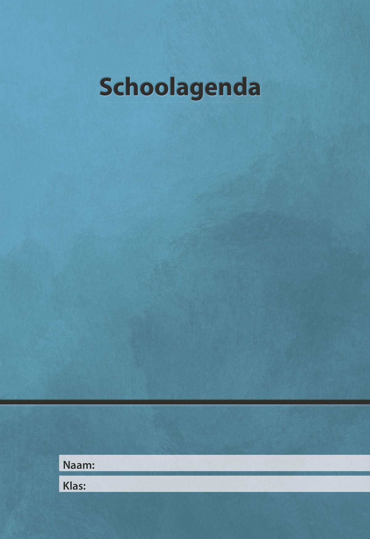 Schoolagenda A4 niet-gedateerd (per 5 exemplaren)