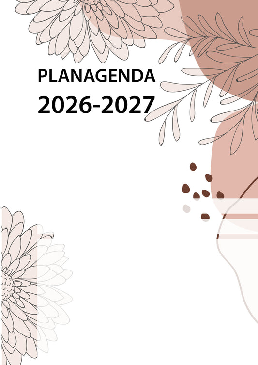 planagenda 17x24 cm 26-27 (2) (per 5 exemplaren)