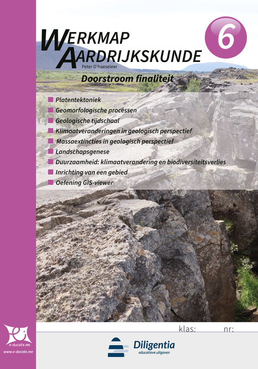 Werkmap Aardrijkskunde 6: doorstroom finaliteit